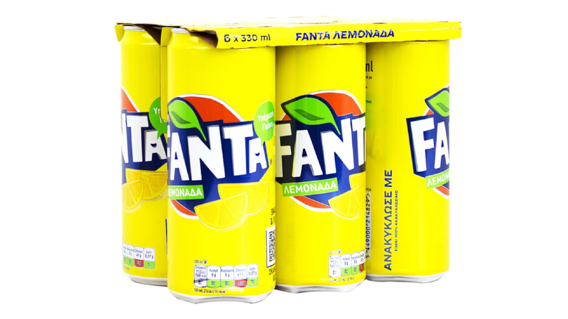 Fanta Lemon Tins