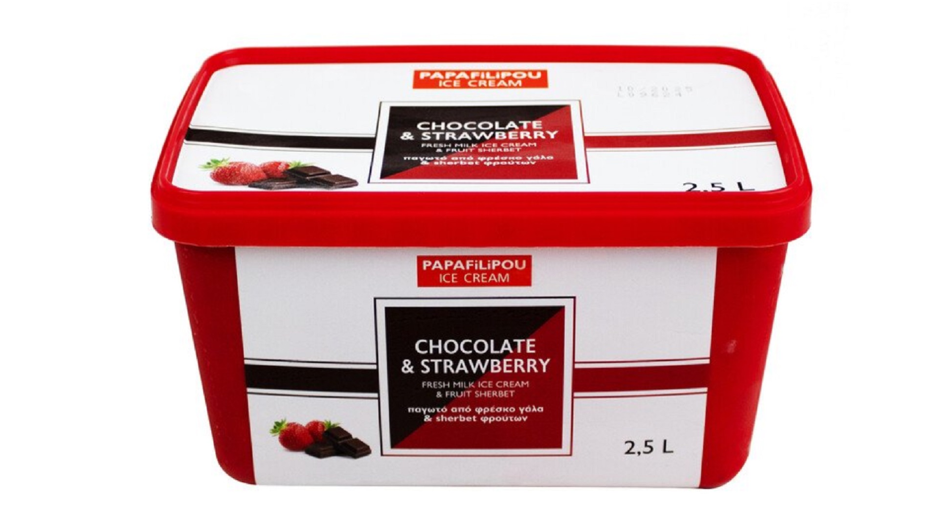 Ice Cream Chocolate and Strawberry